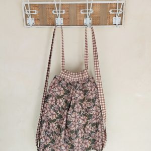 Bolsa de tela tipo Mochila "Mara" Cottage