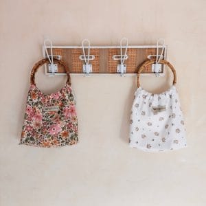 Bolso con Asas de Bambú " Aura"