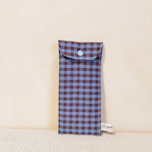 Portacepillos De Dientes/ Estuche Higiene Dental  vichy, floral - Indigo