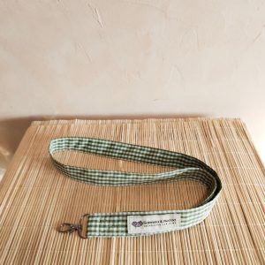 Cuelga llaves Lanyard "Hada" - Vichy salvia